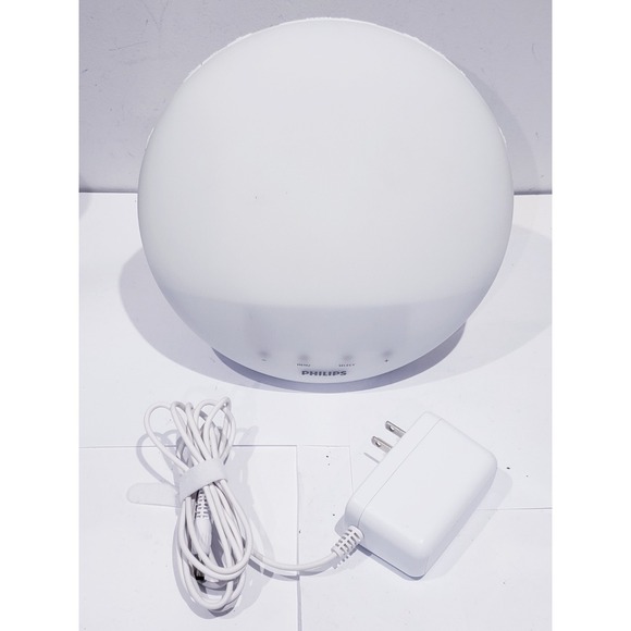 Philips Other - Philips HF3520 Wake-Up Light Sunrise Simulation White Alarm Radio Clock.